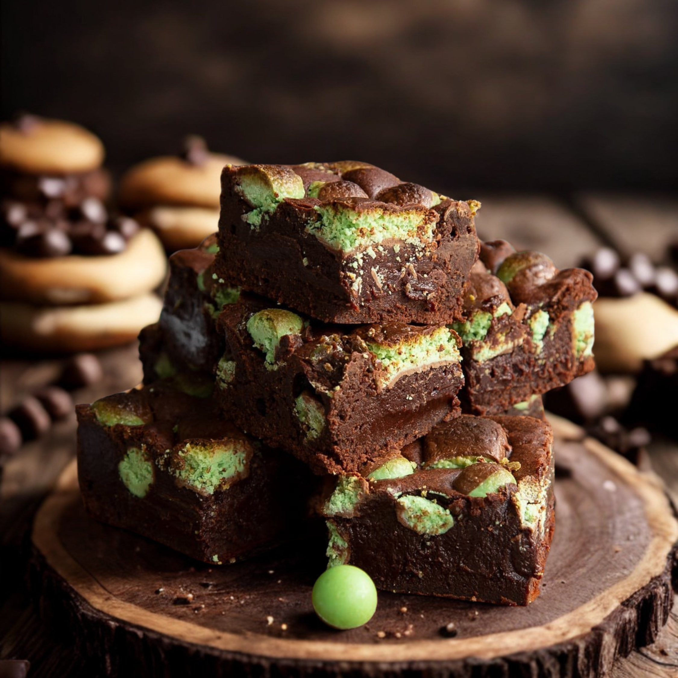 Mint Aero Brownie